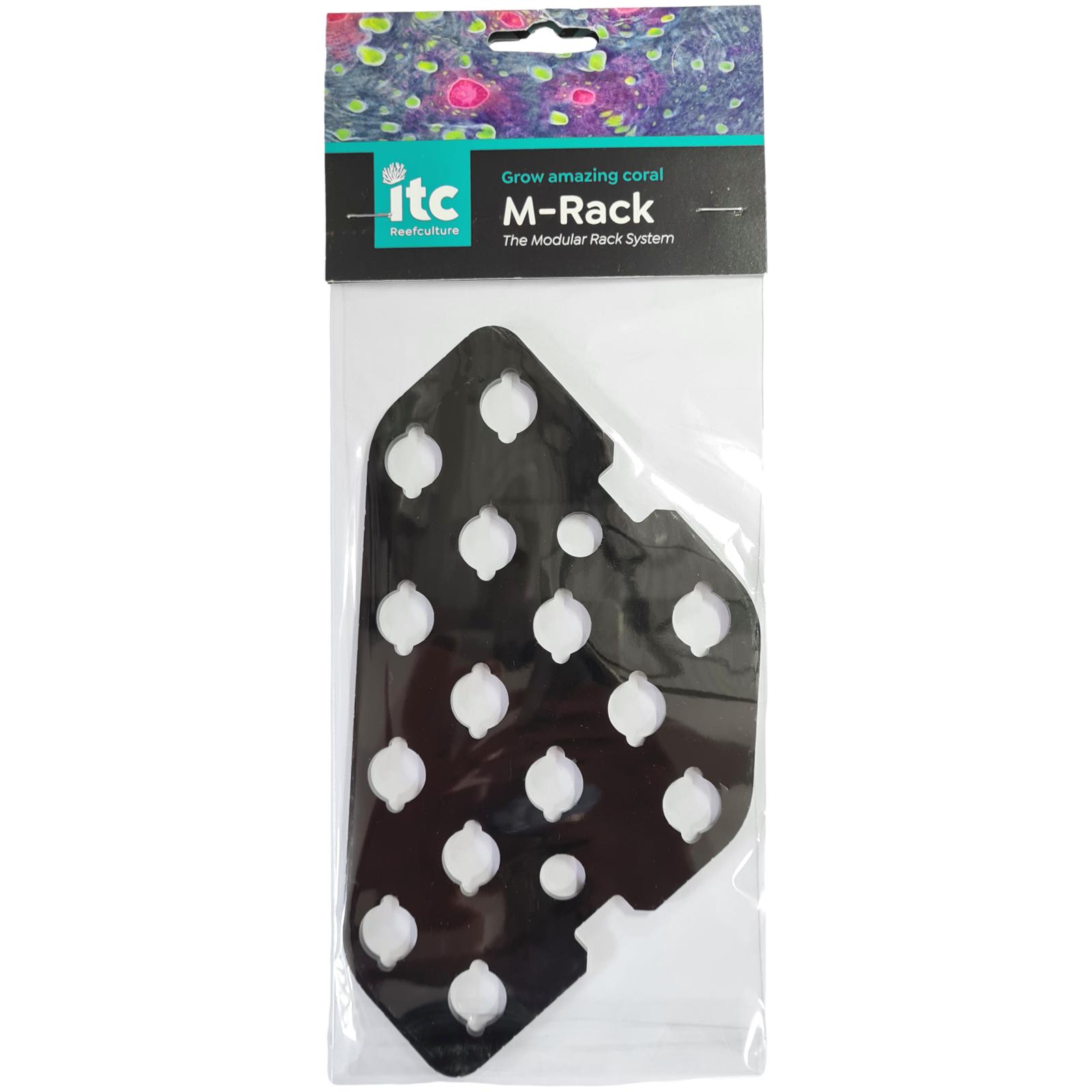 ITC Reefculture - M Rack Corner Frag Plate 14 Hole