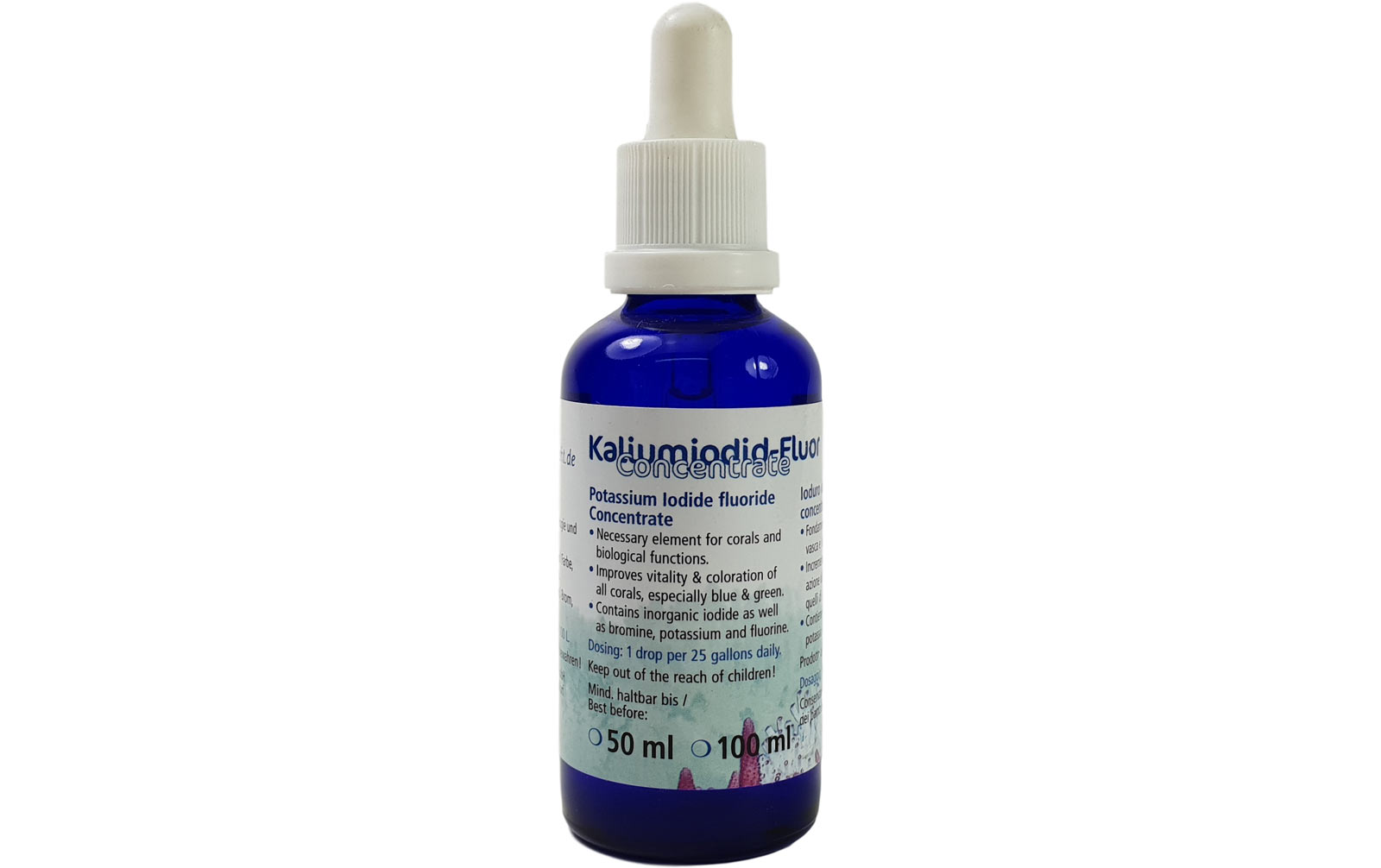 Korallenzucht Kaliumjodid-Fluor Konzentrat Korallenzucht Kaliumjodid-Fluor Konzentrat