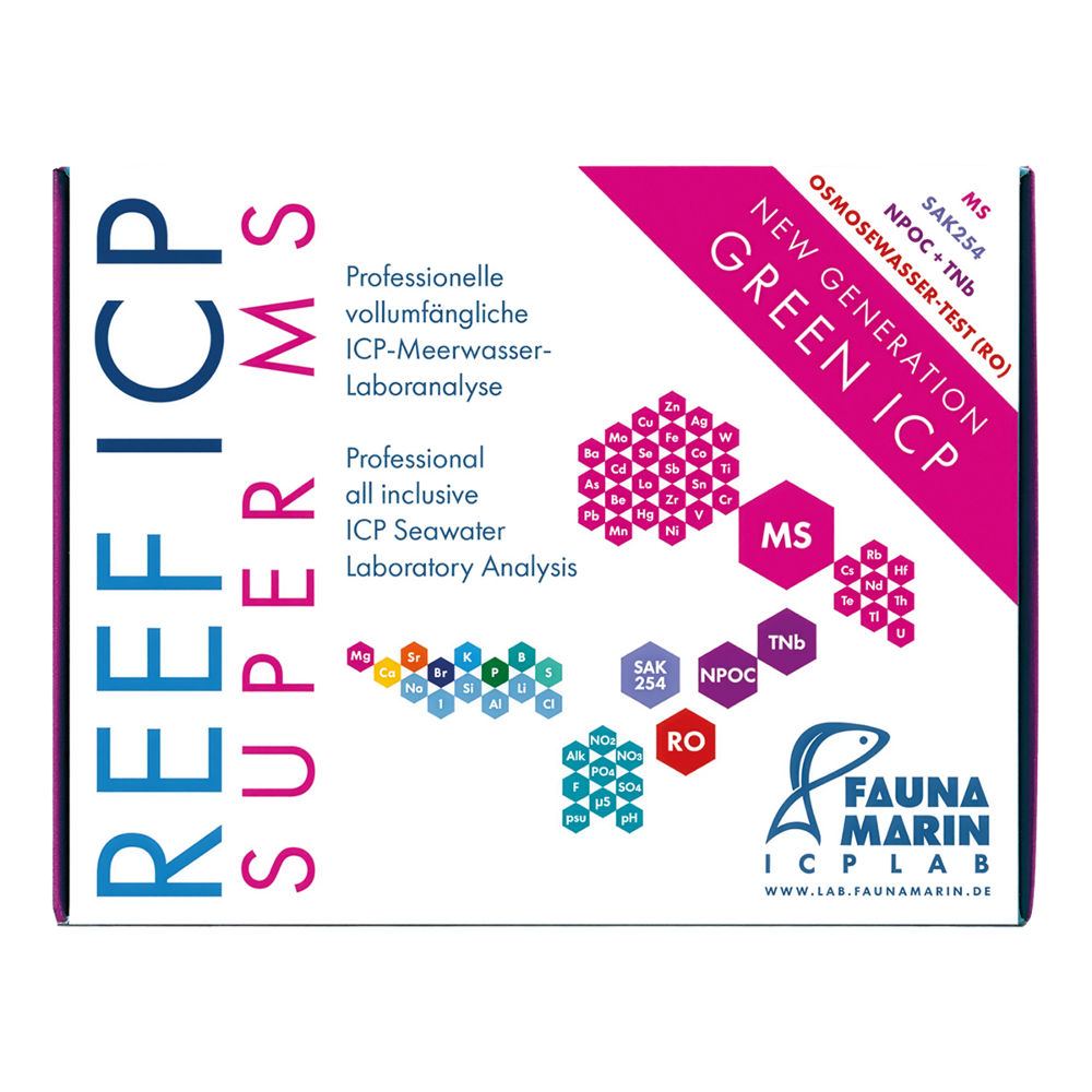 Fauna Marin REEF ICP SUPER MS – Professionelle High-End Wasseranalyse