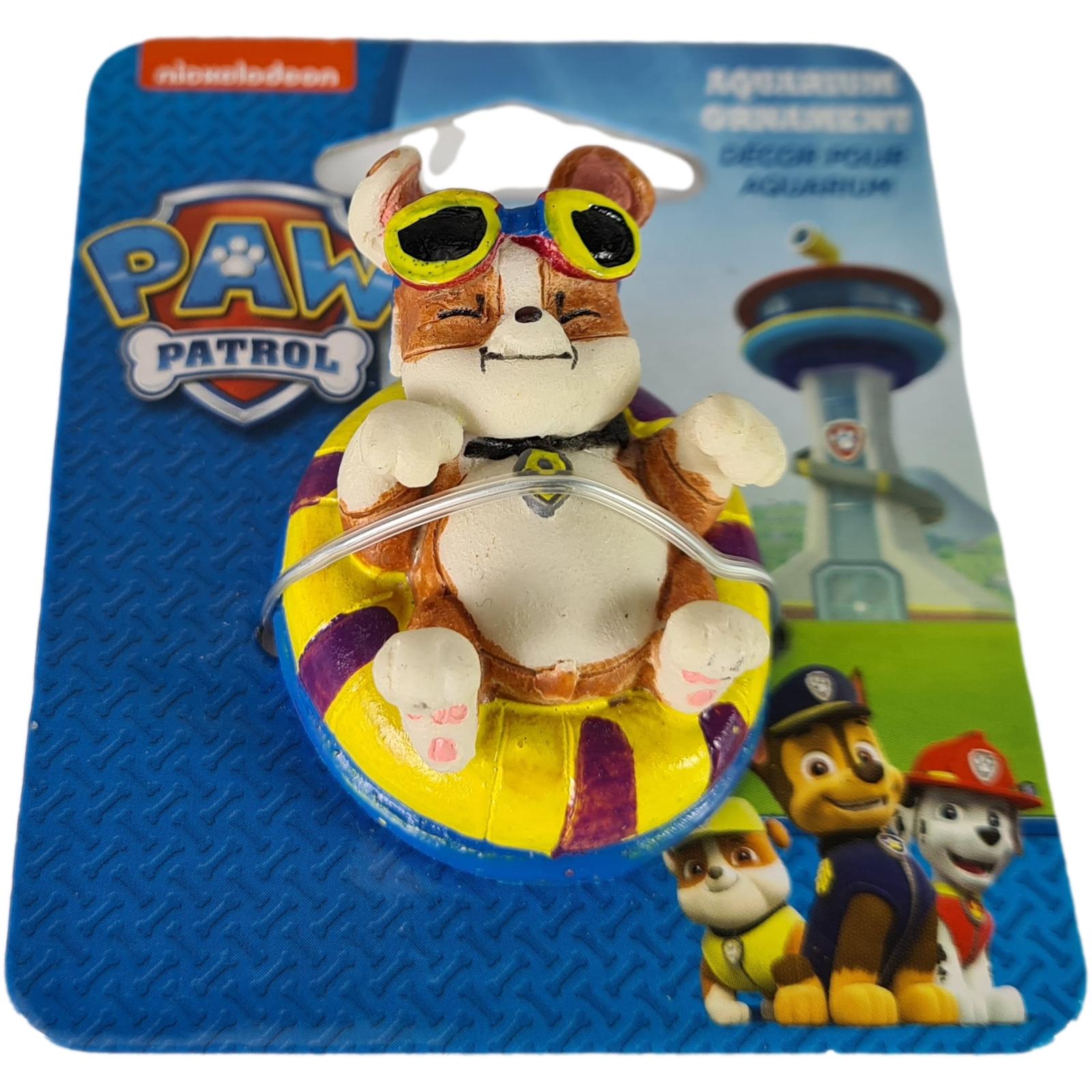 Penn Plax Paw Patrol - Mini Rubble on Float (3 cm) | Dekor für das Aquarium