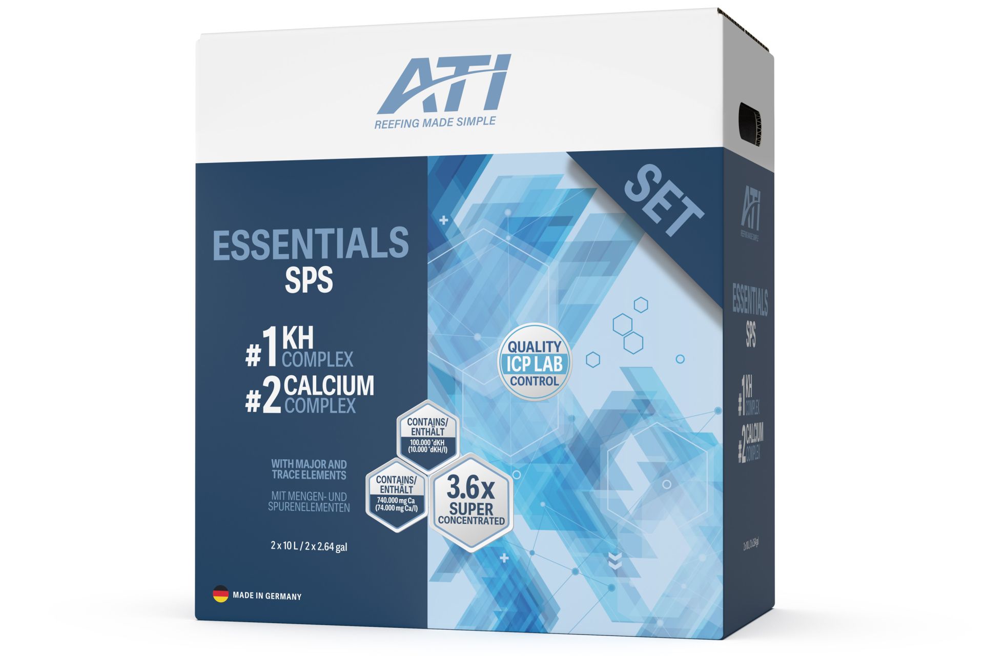 ATI Essentials SPS #1 +2 je 10 L im Set