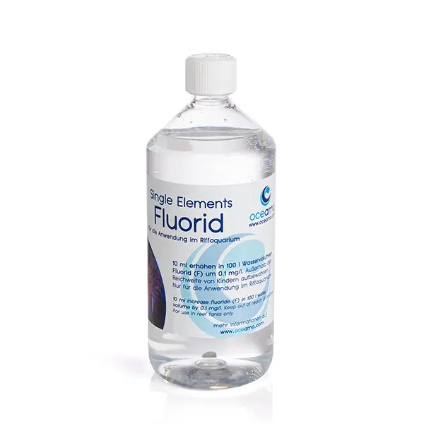 Oceamo Single Elements Fluorid (F) 1000 ml – Fluoridlösung für Riffaquarien