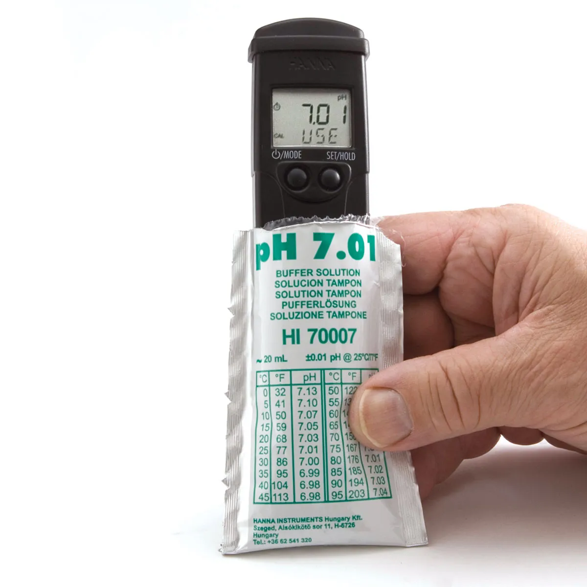 Hanna HI98130 pH-/EC-/TDS-/Temperatur‐Messgerät (wasserdicht, austauschbare Elektrode)