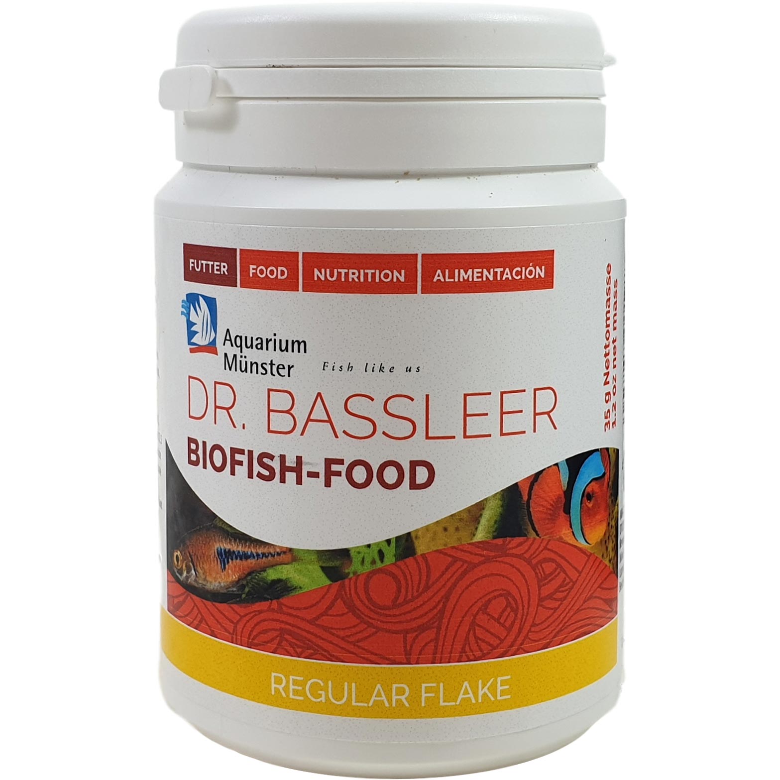 Bild von Dr. Bassleers biofish food regular flakes