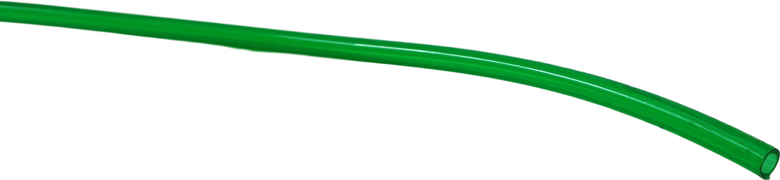 Schlauch 4/6 mm grün und transparent Meterware
