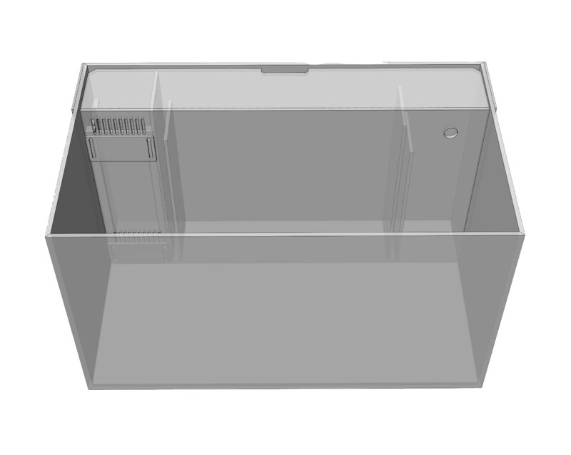 Aqua Medic Yasha 100 Lagoon – Nano Shallow Reef Komplettaquarium mit Unterschrank