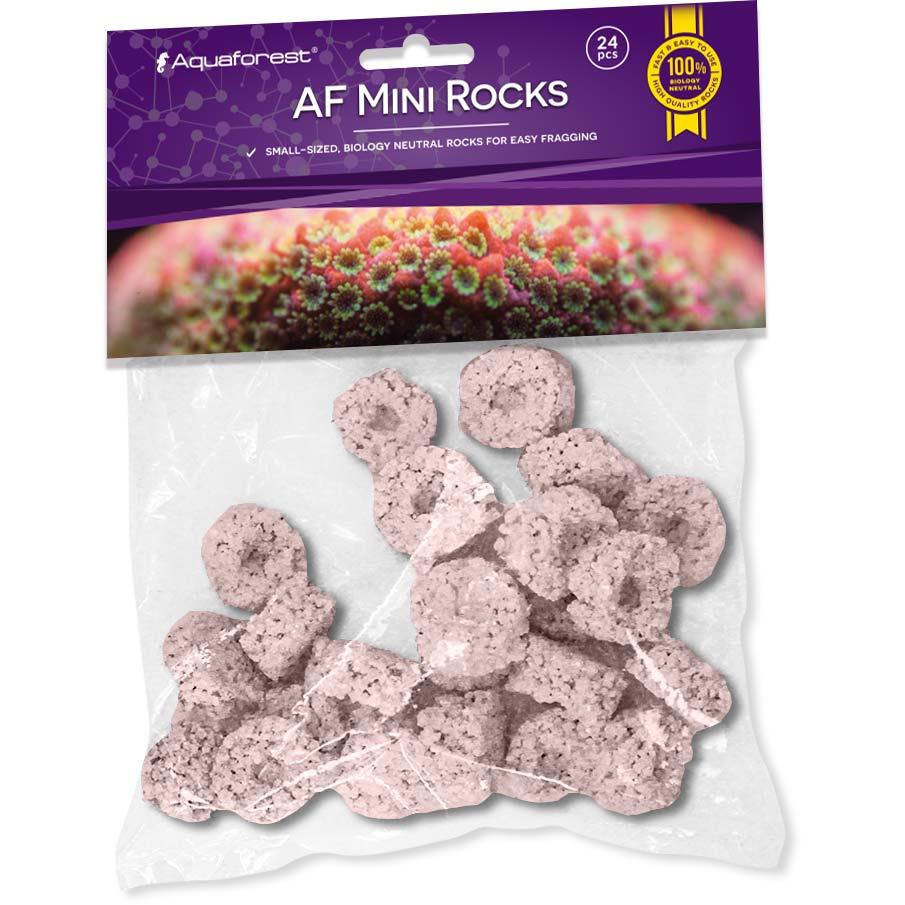 Aquaforest AF Mini Rocks PURPLE 24 Stück