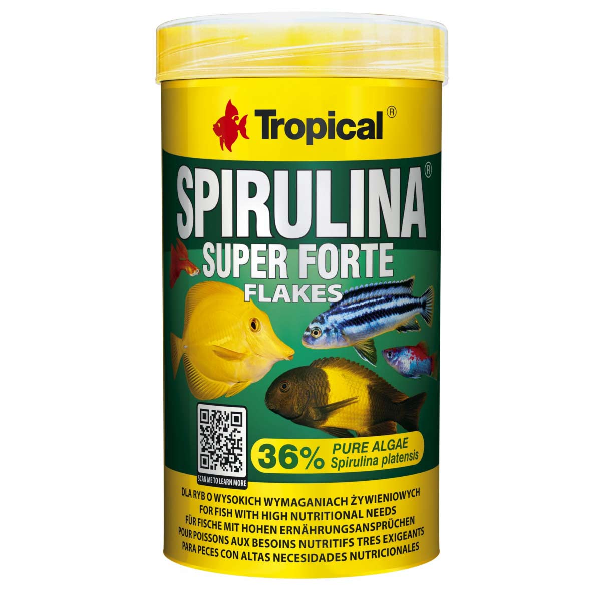 Tropical Spirulina Super Forte 36% 250 ml / 50 g