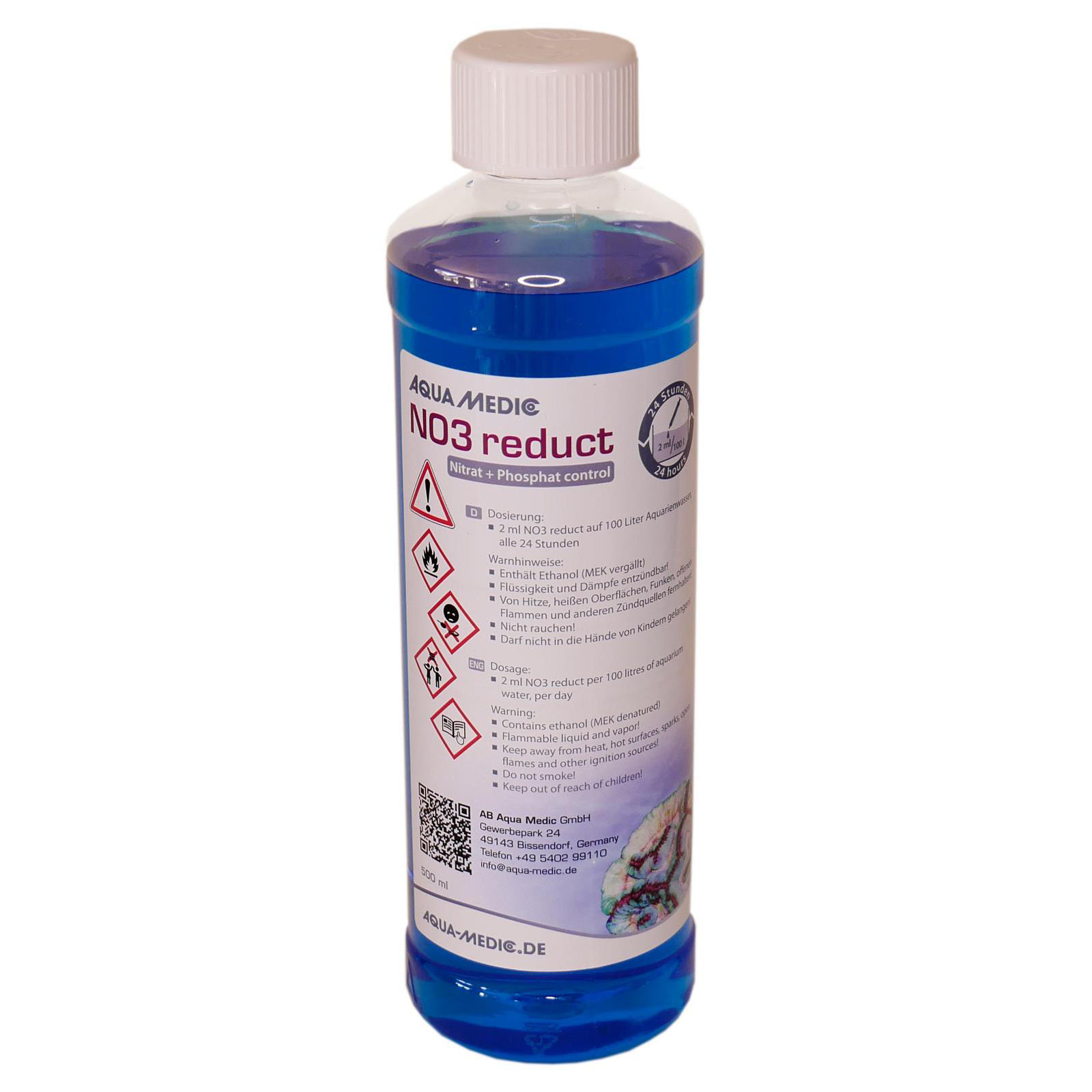 Bild von Aqua Medic NO3 reduct Nitrat + Phosphat control 500 ml