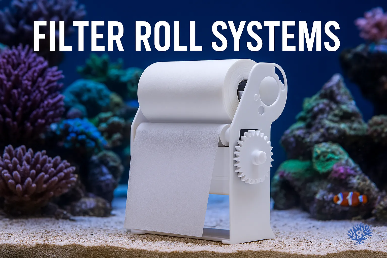 Vliesfilter für Meerwasseraquarien Kategoriebild vliesrollen-Filter (ki)