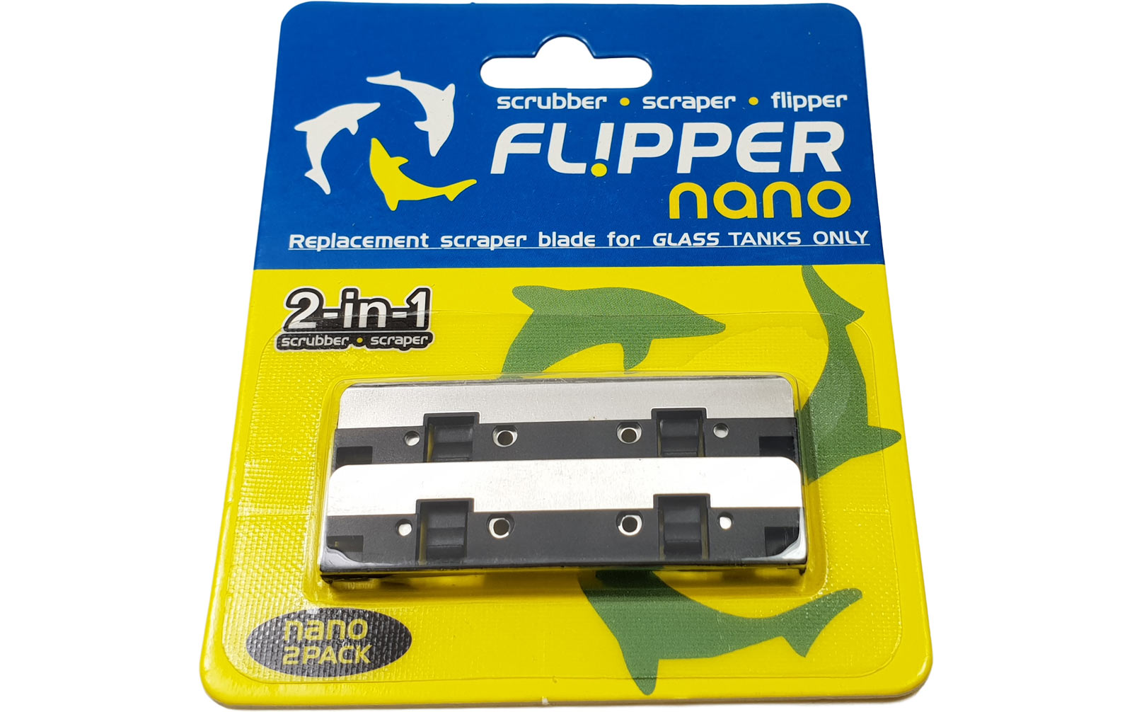 Flipper Edelstahl-Ersatzklingen für Glas