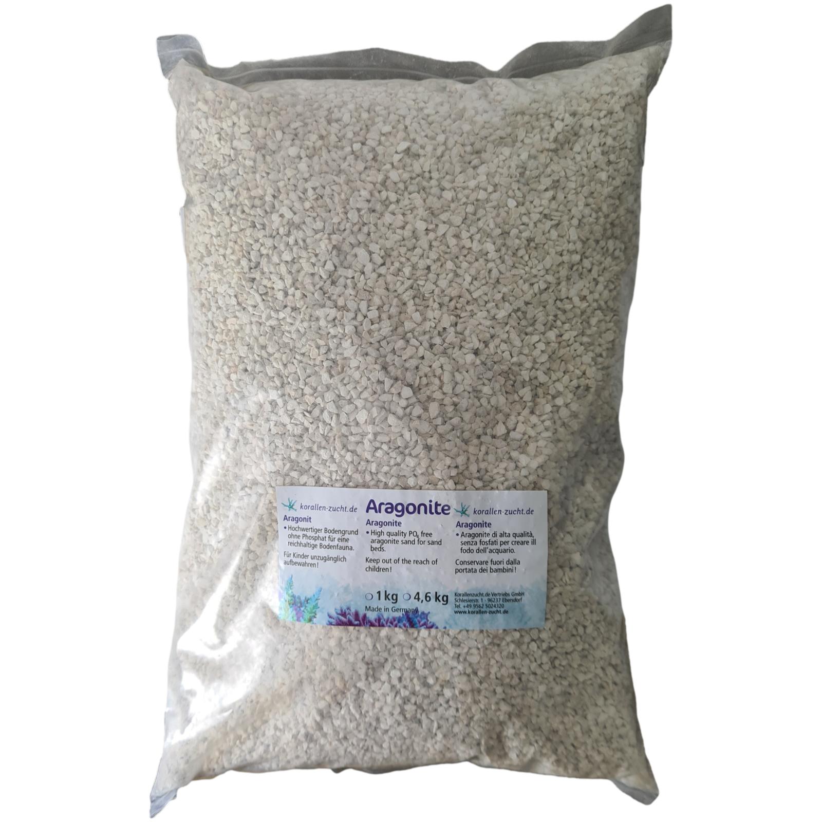 Korallenzucht Coralsand Aragonit - Bodengrund / Substrate 4,6 kg