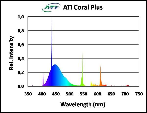 10x ATI Coral Plus 54 Watt