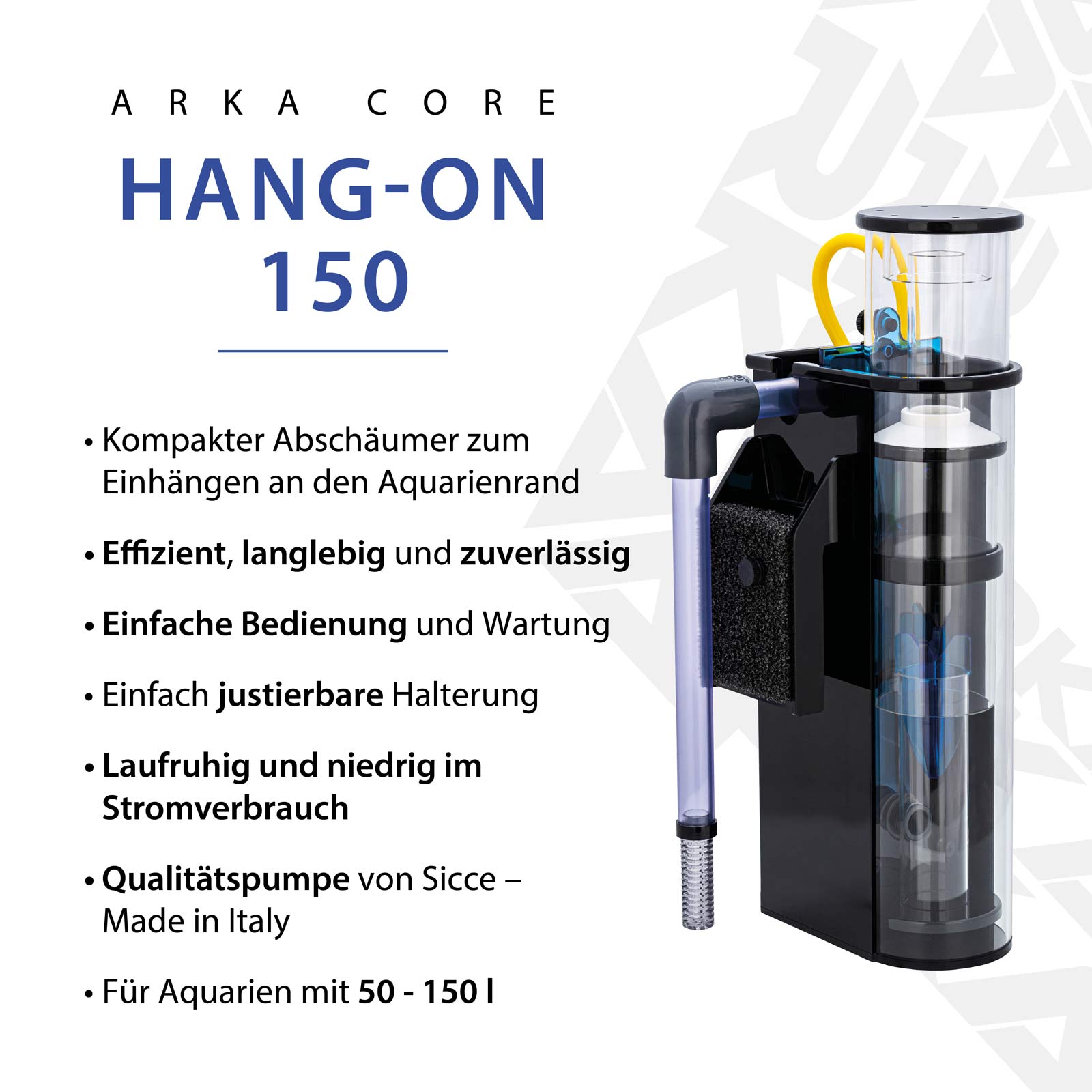 Bild von ARKA® Core Abschäumer „Hang-On" Serie