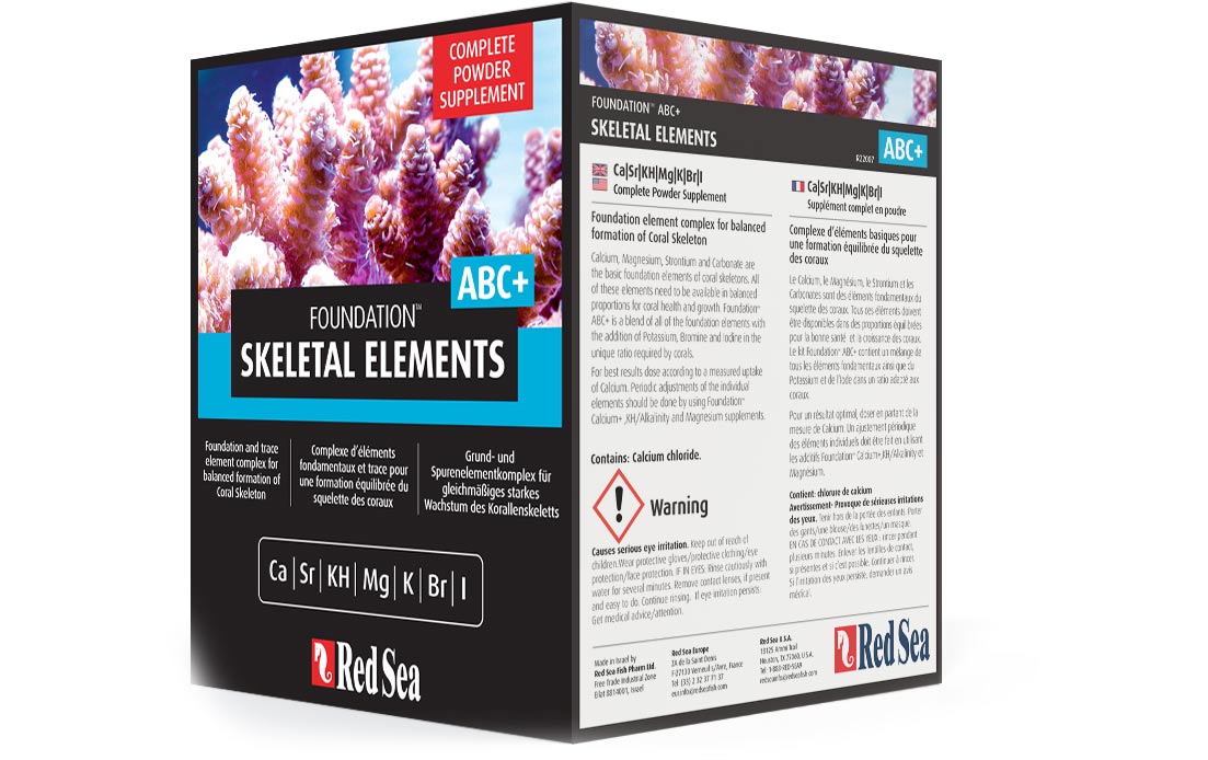 Red Sea Reef Foundation ABC+ Skeletal Elements 1 kg Red Sea Reef Foundation ABC+ Skeletal Elements 1 kg