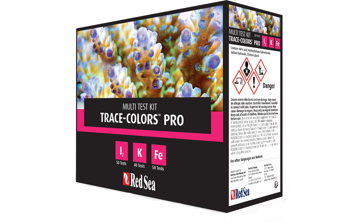 Red Sea Trace Colors Test Kit Red Sea Trace Colors Test Kit