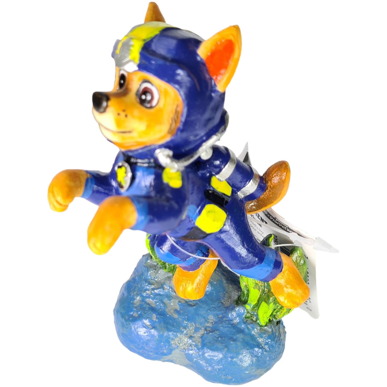 Penn Plax Paw Patrol - Chase (10,5 cm) | Dekor für das Aquarium