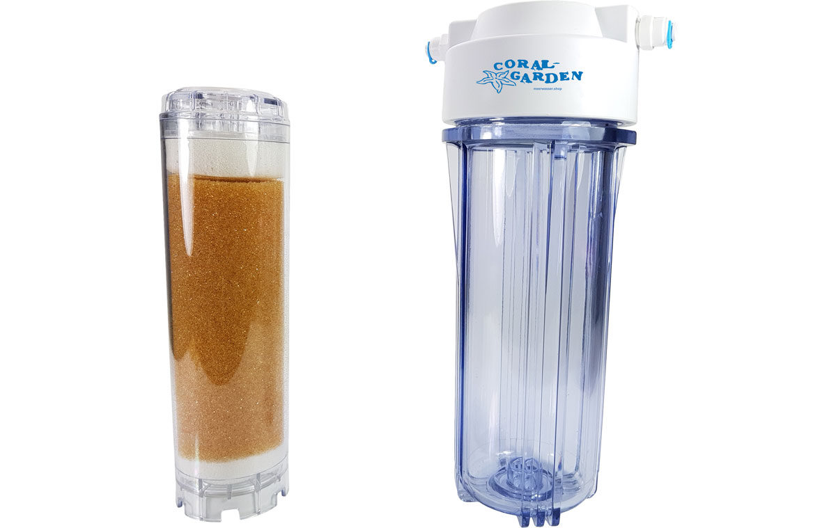 Coral-Garden Mischbettharzfilter gefüllt mit Reinstwasserharz