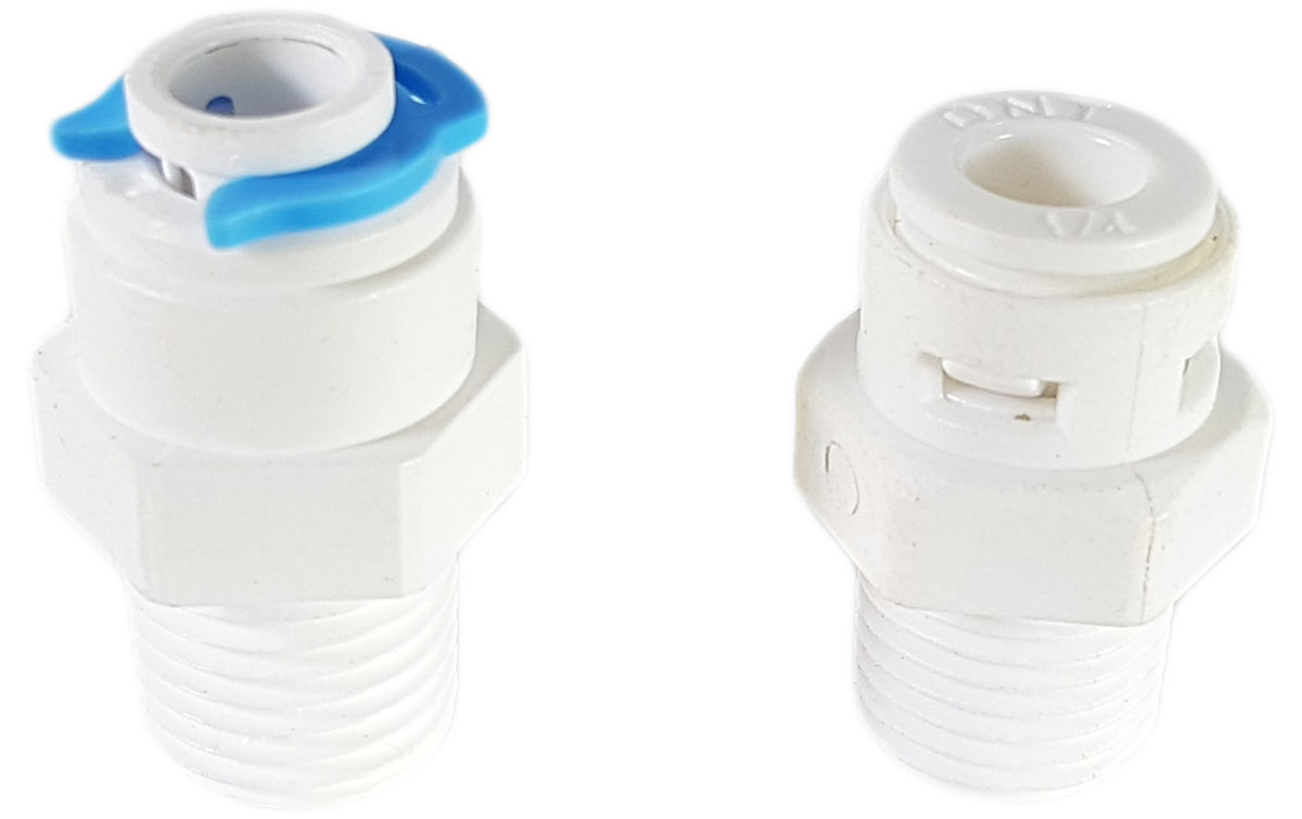 Seitliche Anschlussstutzen PVC Fittings für 10 Zoll Filter