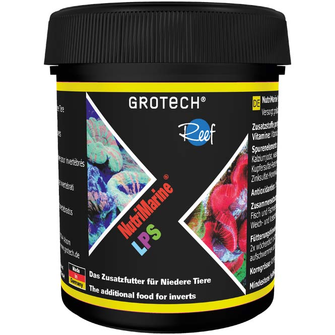 GroTech NutriMarine LPS 125ml | Zusatzfutter für niedere Tiere