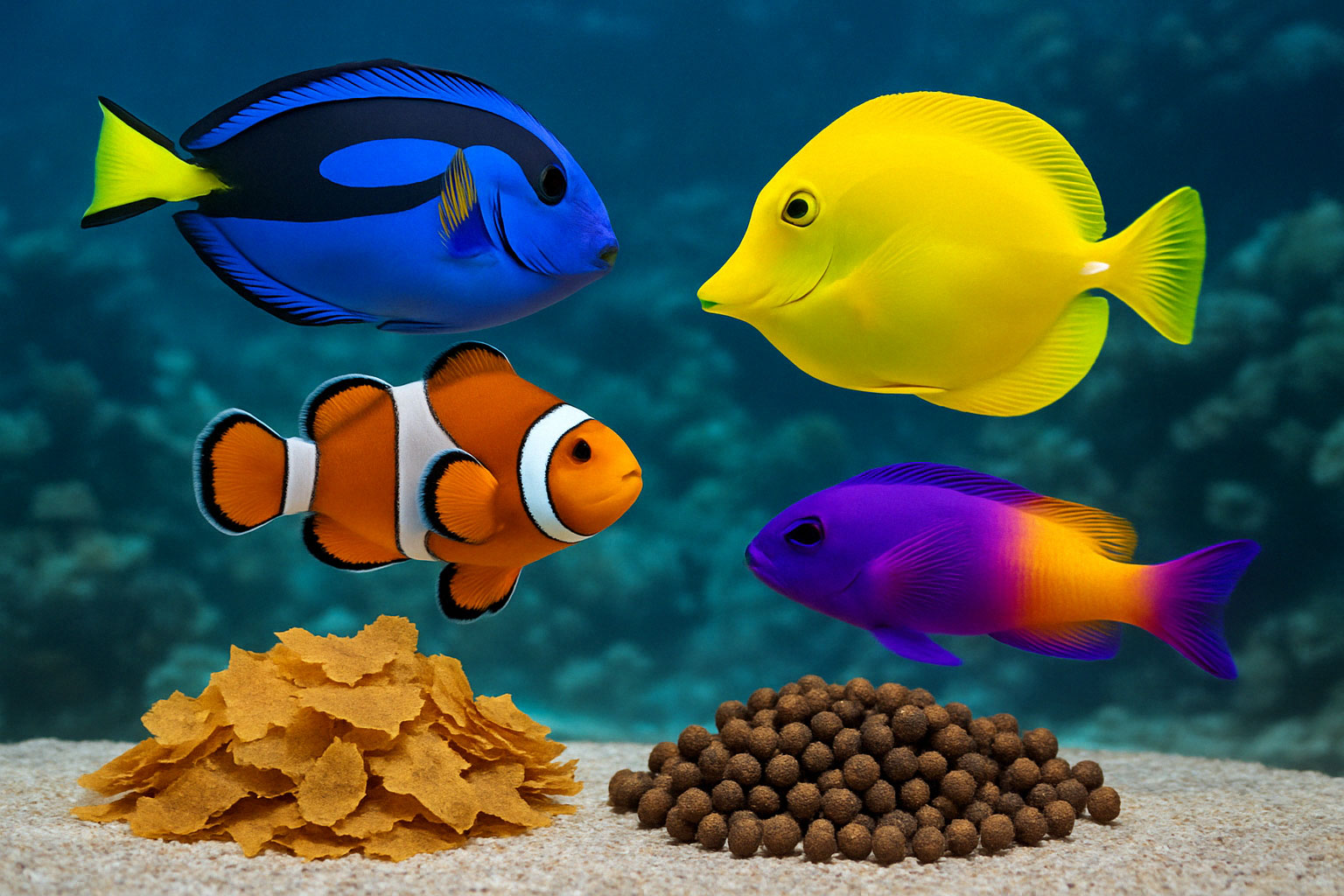 Futter für Meerwasserfische Kategorie Fischfutter (ki)