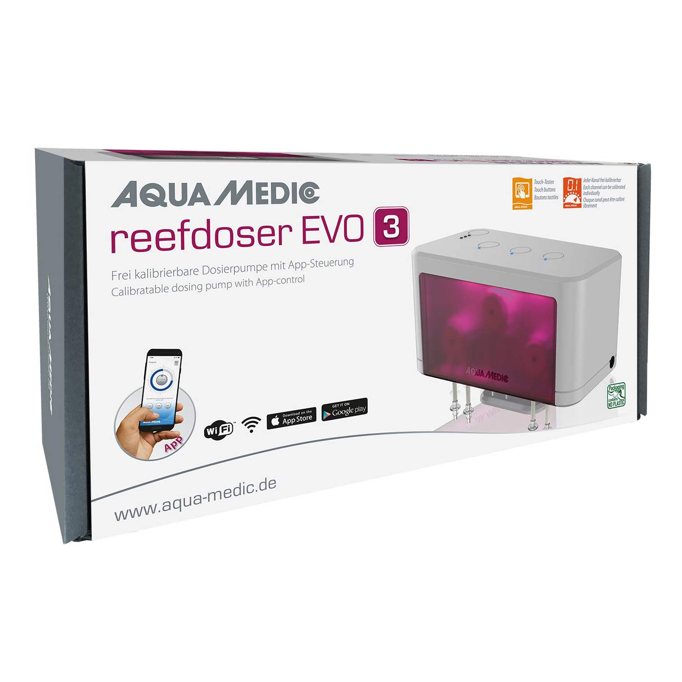 Bild von Aqua-Medic reefdoser EVO 3 | 3-fach Wifi Dosierpumpe