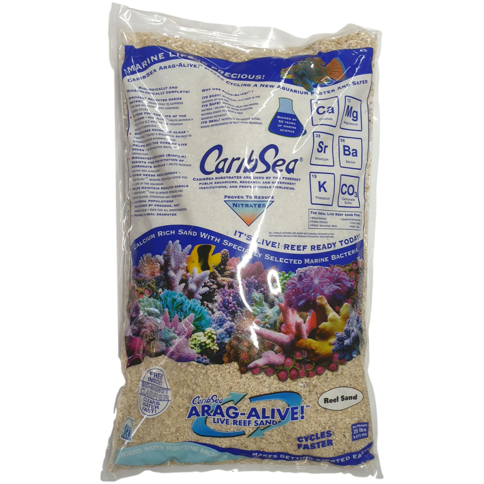 Special Grand Reef Aragalive Live-Sand 9,07 kg v. CaribSea