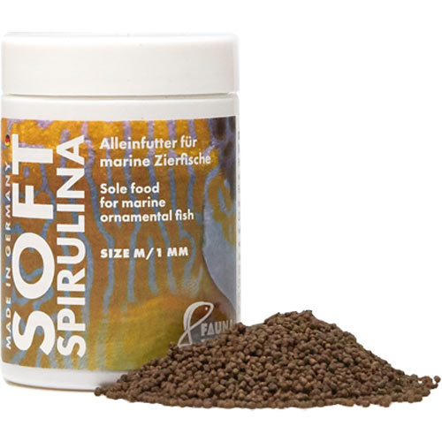 Fauna Marin Soft Spirulina Granulat-Futter M 1 mm 63 g