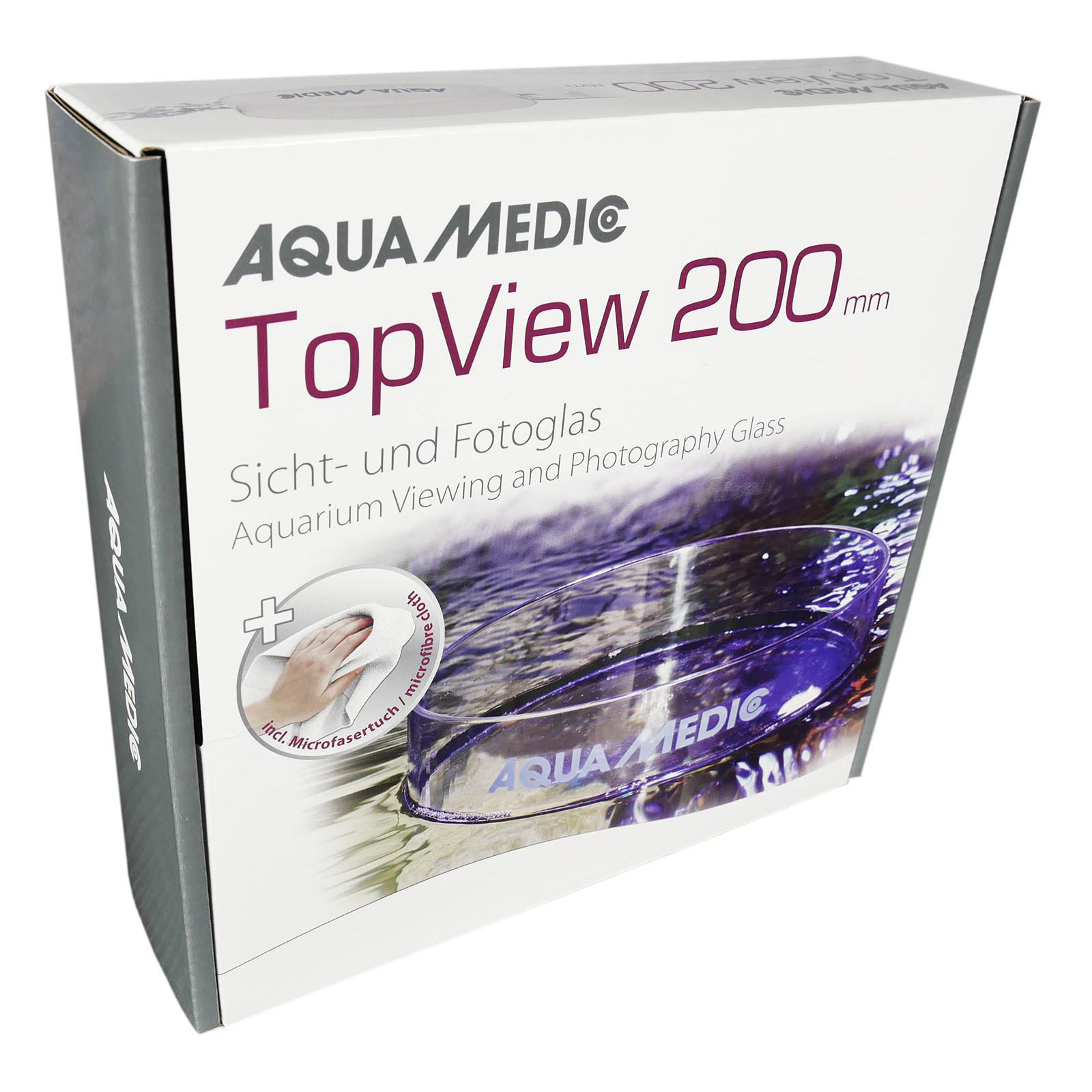 Bild von Aqua-Medic TopView 200 mm Sicht und Fotoglas