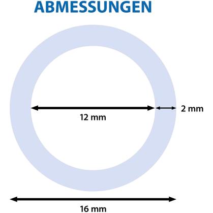 Bild von PVC Aquarienschlauch 12/16 Grau 5 m