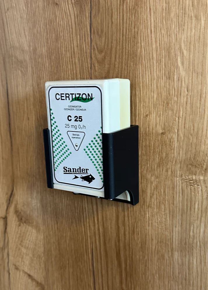 Wandhalterung für Sander Certizon Ozonisator Modelle C25-C200 Wandhalterung für Sander Certizon Ozonisator Modelle C25-C200