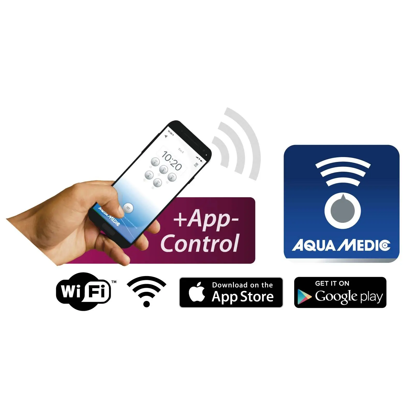Bild von Aqua-Medic reefdoser EVO 1 | 1-fach Wifi Dosierpumpe