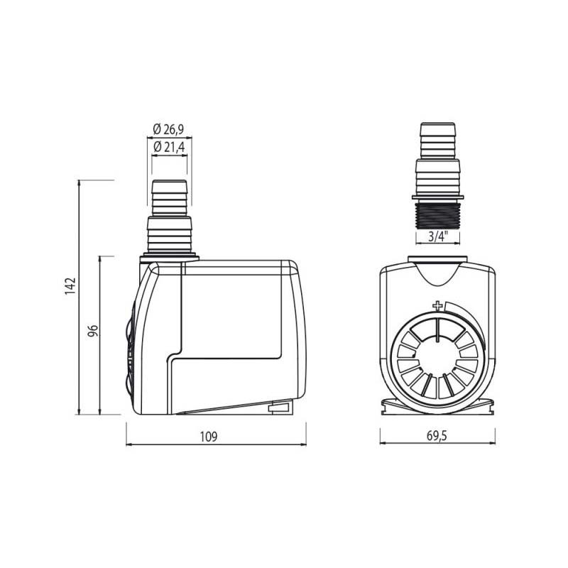 Bild von Newa Jet NJ2300 | Förderpumpe 900-2300 l/h