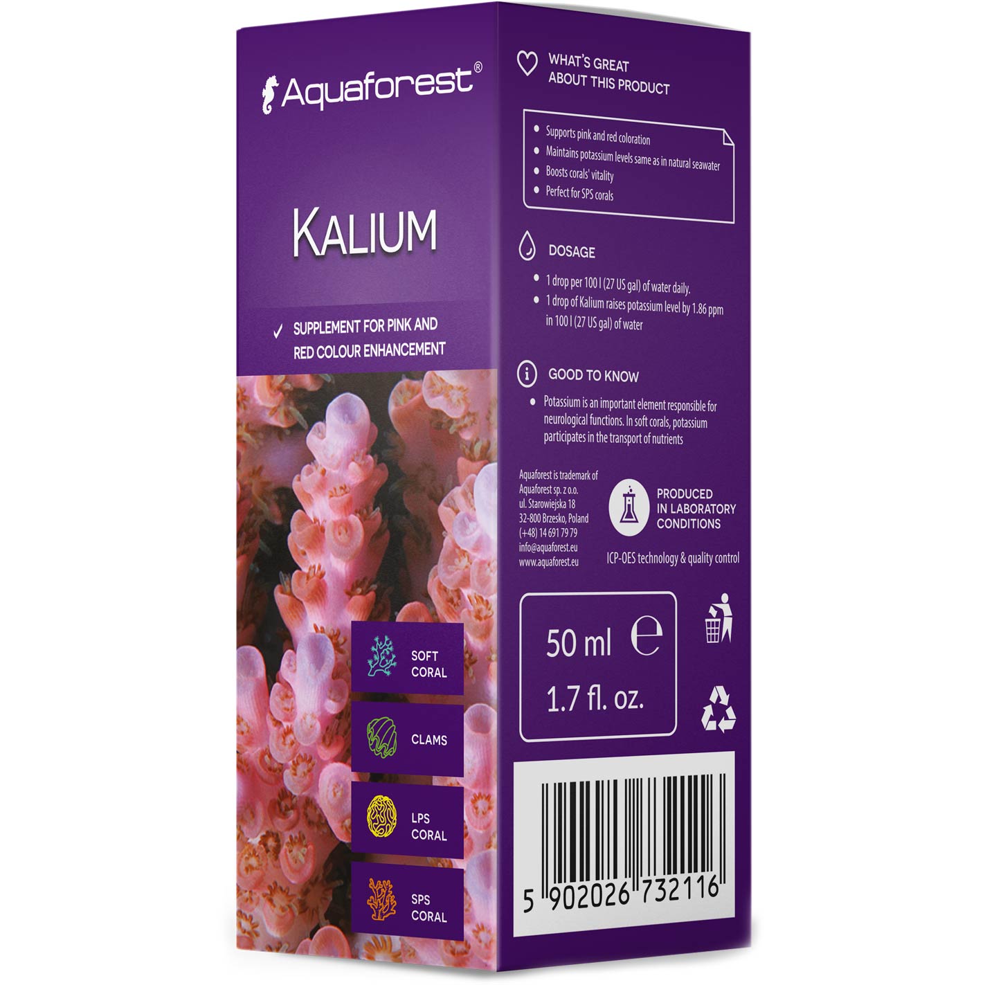 Aquaforest Kalium 50 ml Aquaforest Kalium 50 ml