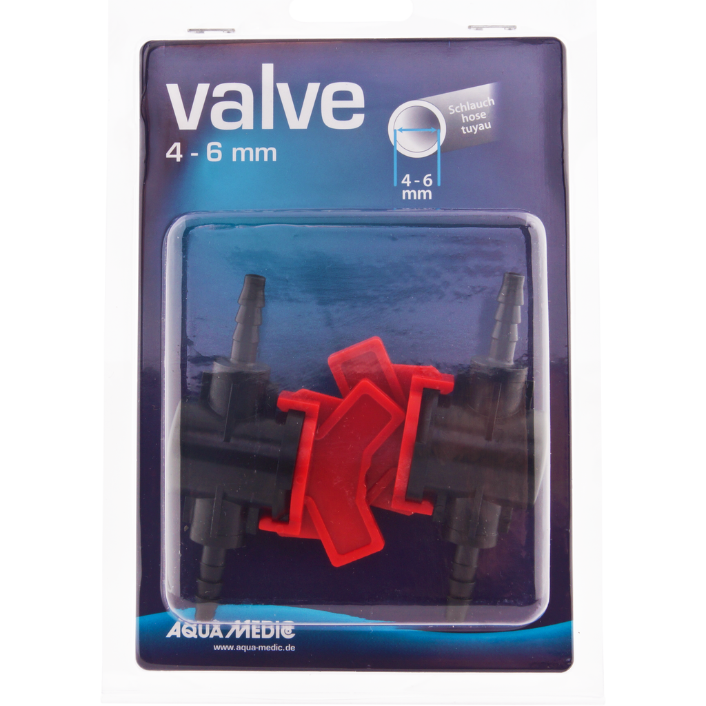Aqua-Medic Valve 12-14 mm 2 Stück