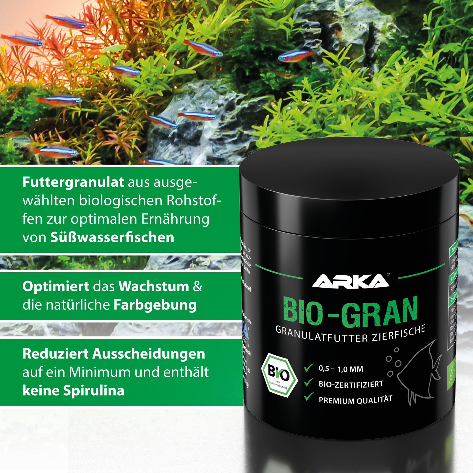 Bild von Microbe-Lift Bio-Gran 0,5 - 1,00 mm 250 ml / 115 g