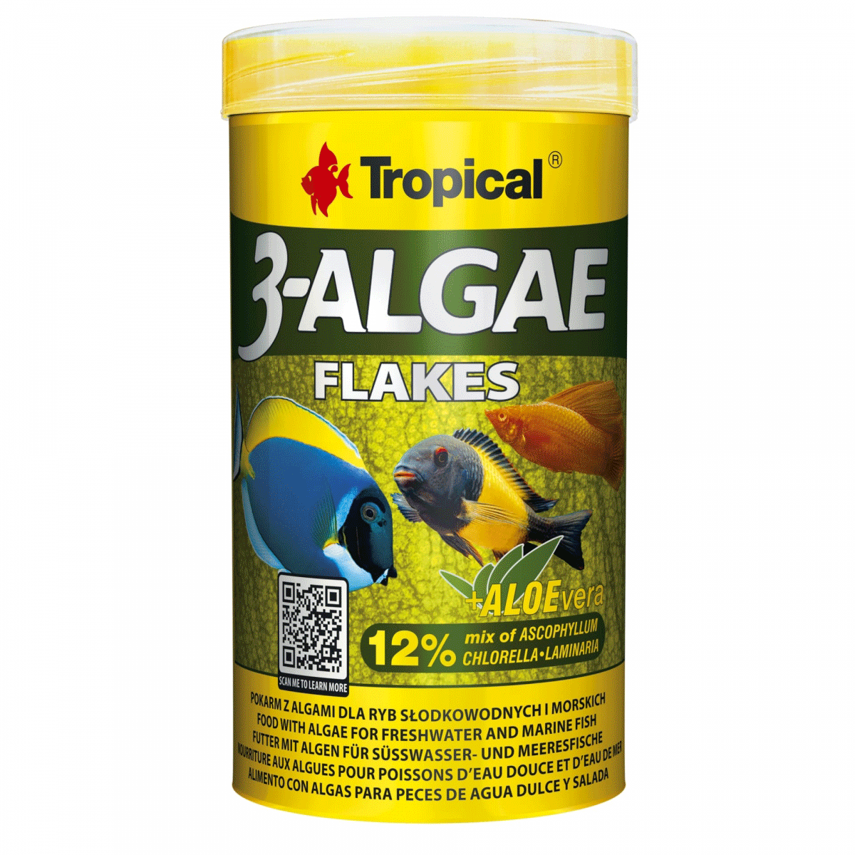 Tropical 3-Algae Flakes 1.000 ml / 200 g