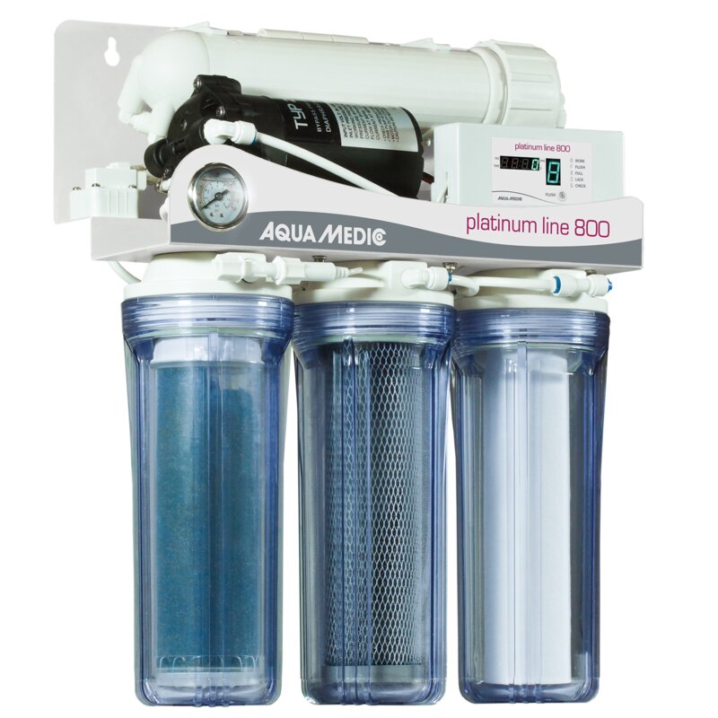 Aqua-Medic platinum line 800 – Umkehrosmoseanlage 800 l/Tag mit Druckerhöhungspumpe