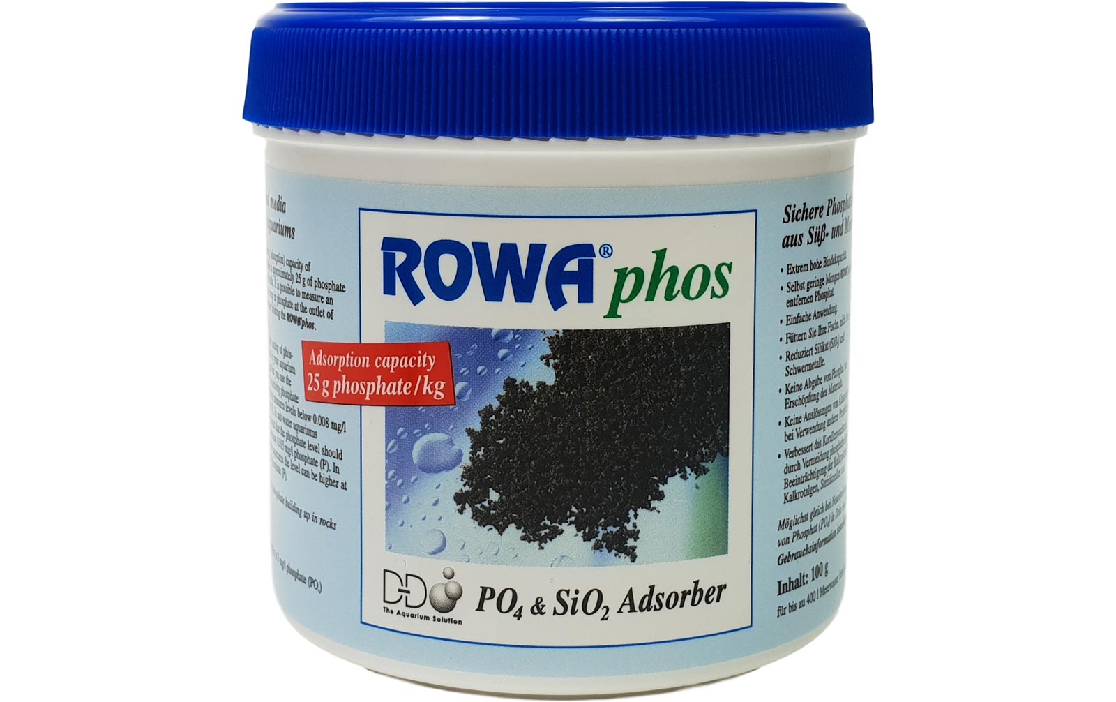 Rowaphos 100 g Phosphatadsorber Meerwasser- & Süsswasser geeignet