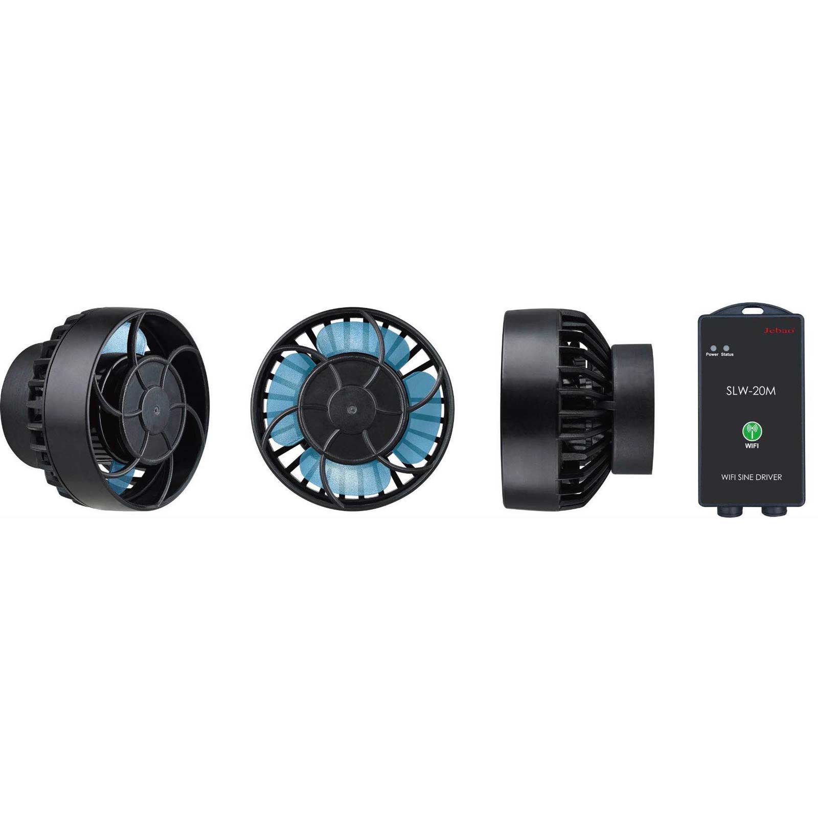 Jebao Propeller Pump SLW-10 M  Wifi Strömungspumpe bis 4.000 l/h