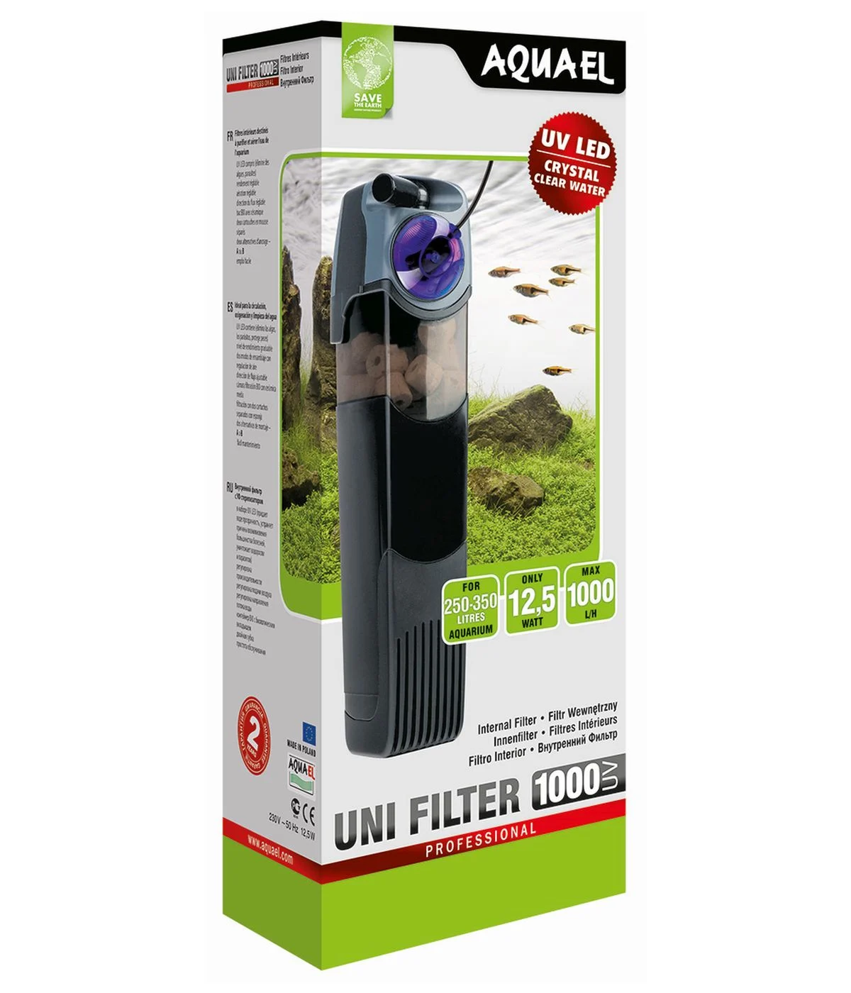 Aquael UniFilter 1000 UV Power Aquael UniFilter 1000 UV Power