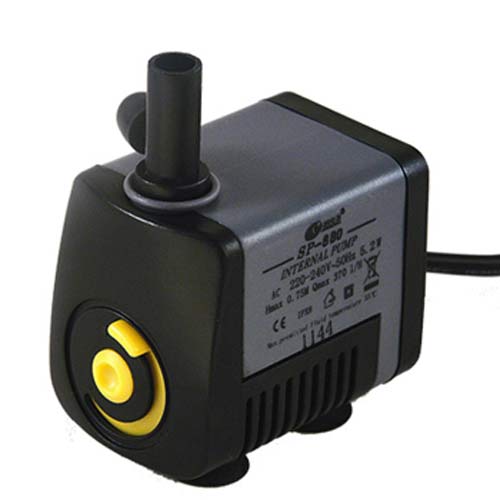 Resun Tauchpumpe Power Head SP-880 - 370l/h | Für Zimmerbrunnen oder als Umwälzpumpe