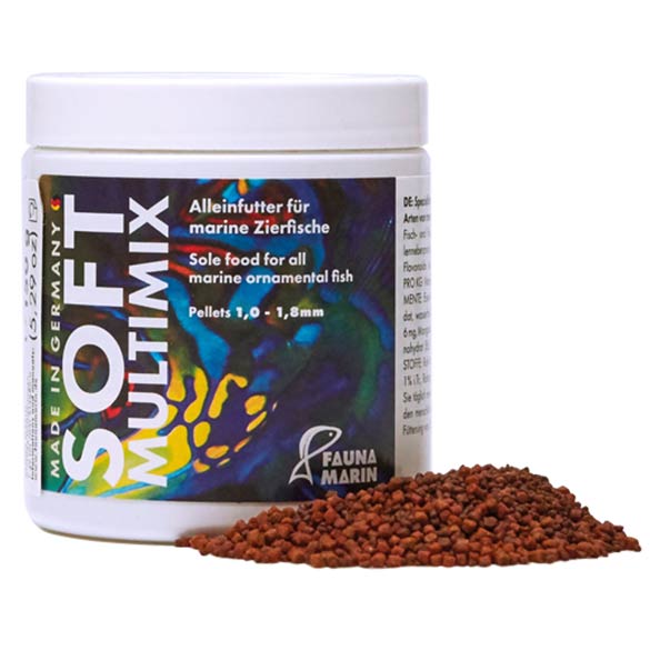 Fauna Marin Soft Multi Mix 250 ml / 150 g Alleinfutter für Korallenfische 1,0 - 1,8 mm