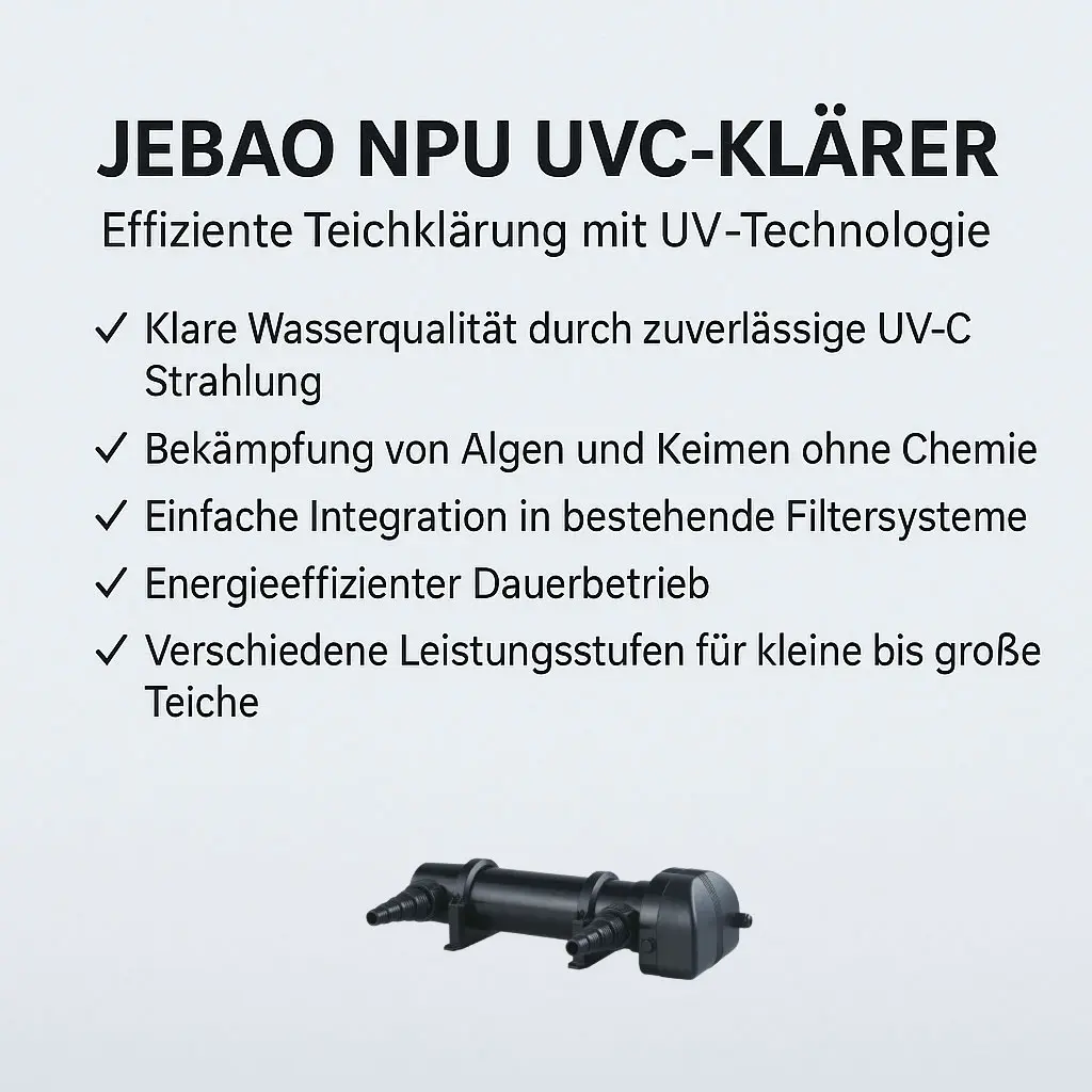Jebao NPU UVC Klaerer Kategoriebild fpr Jebao NPU UVC Klaerer