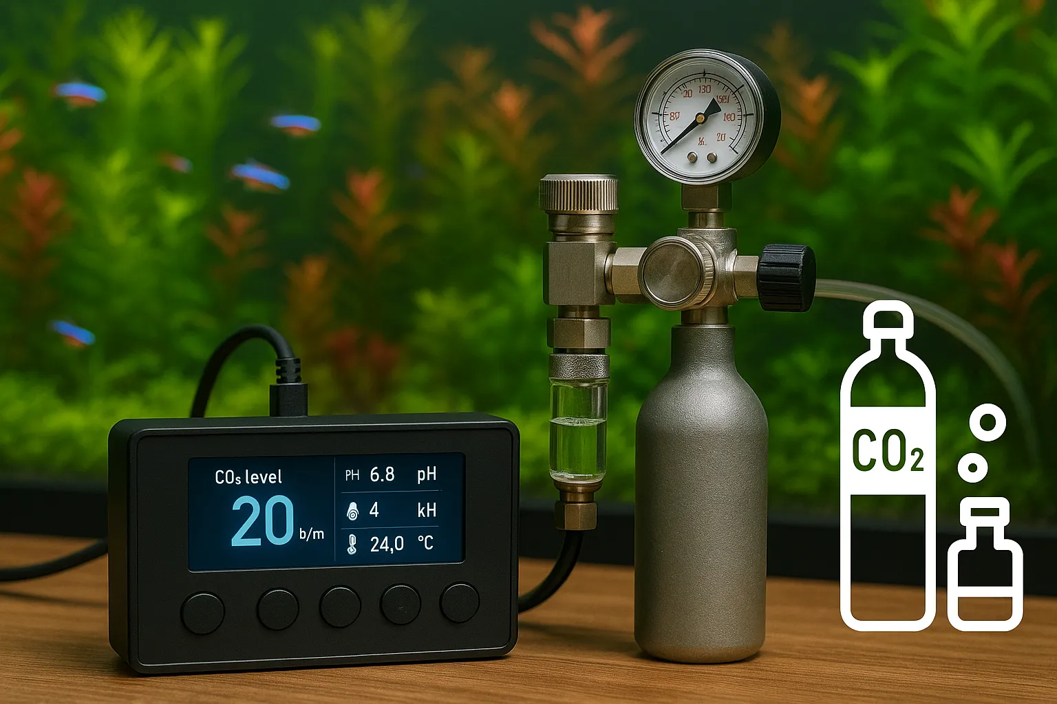 CO2 Anlagen und Zubehoer für Aquarien Kategoriebild CO2 Zubehoer