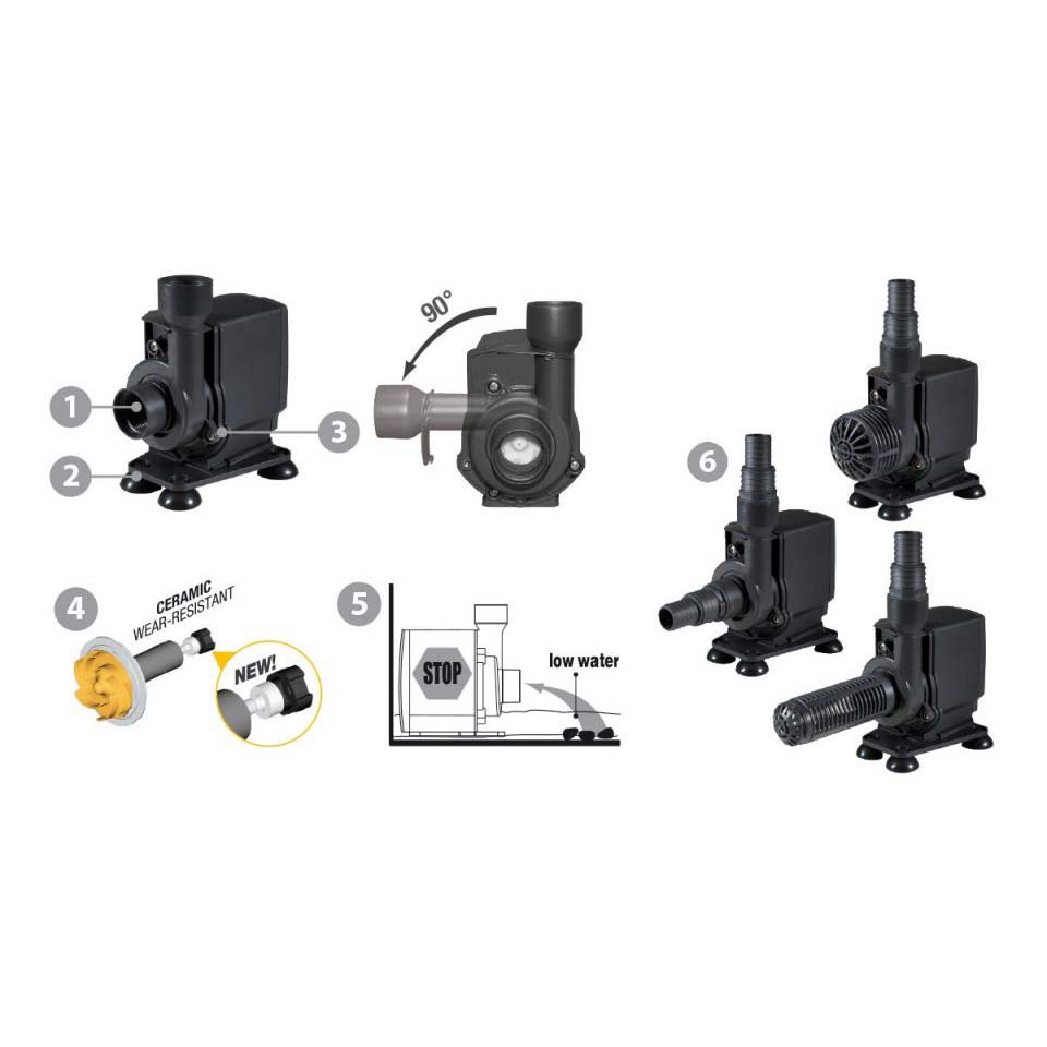 newajet-4500-aquariumpumpe-details Newa Jet NJ4500 | Förderpumpe