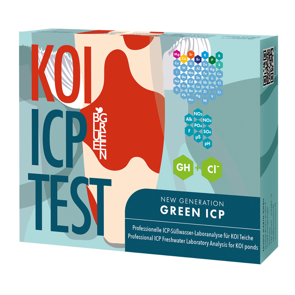 Fauna Marin Blue Green ICP Koi Test – Laboranalyse für Koiteiche