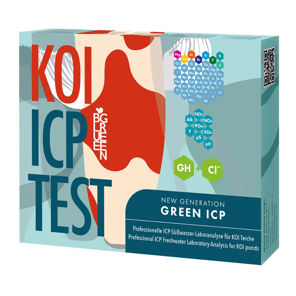 Fauna Marin Blue Green ICP Koi Test – Laboranalyse für Koiteiche