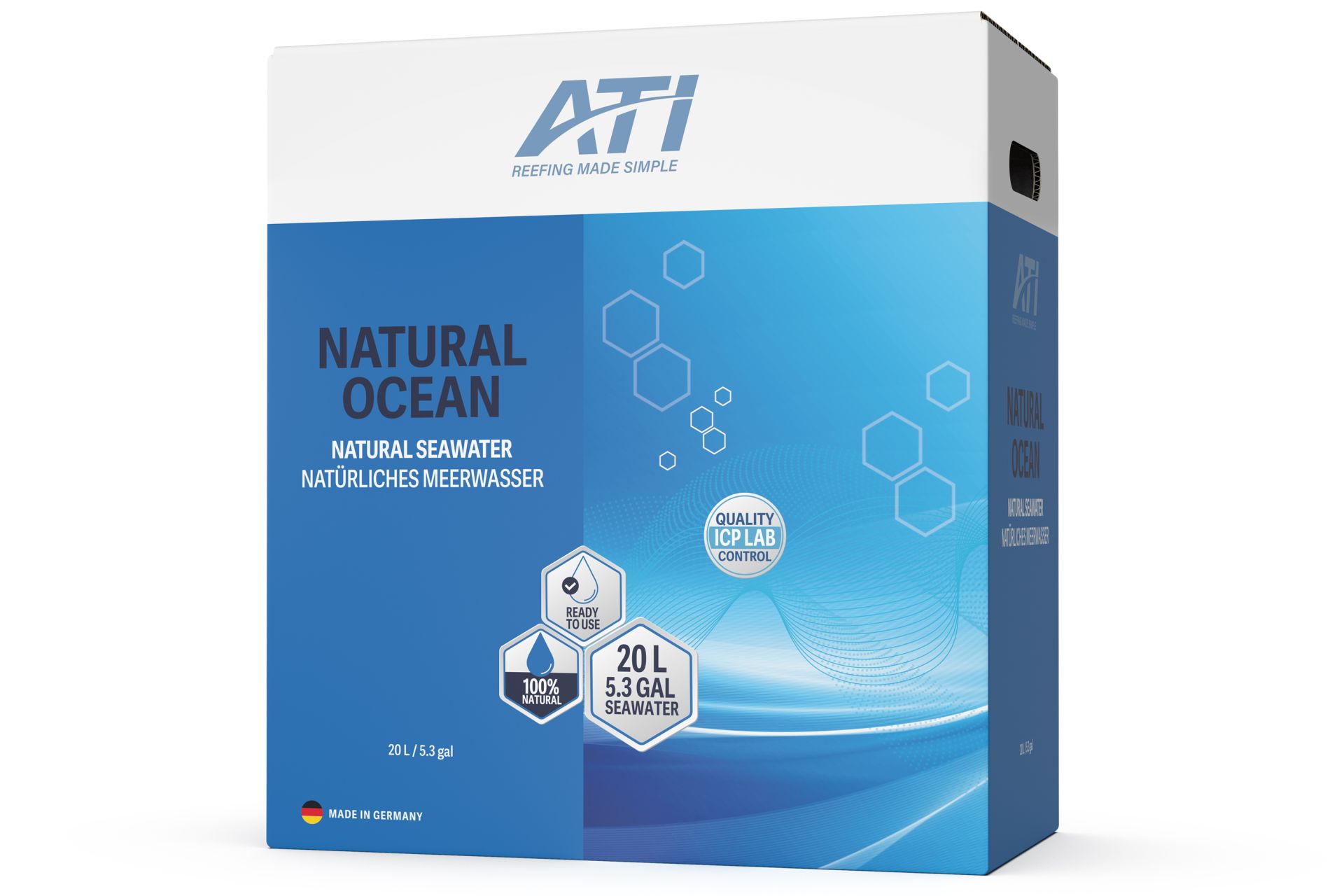 ATI Natural Ocean Meerwasser 20 L Produktbild