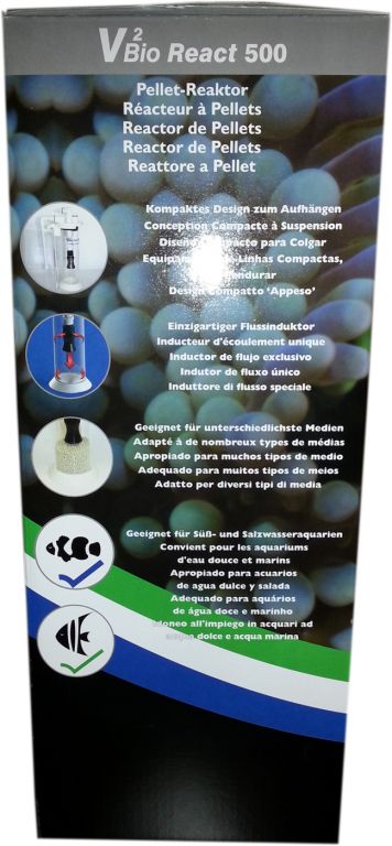 Bild von TMC V2 BioReact 500 Pelletreaktor inkl. 500 ml Pellets